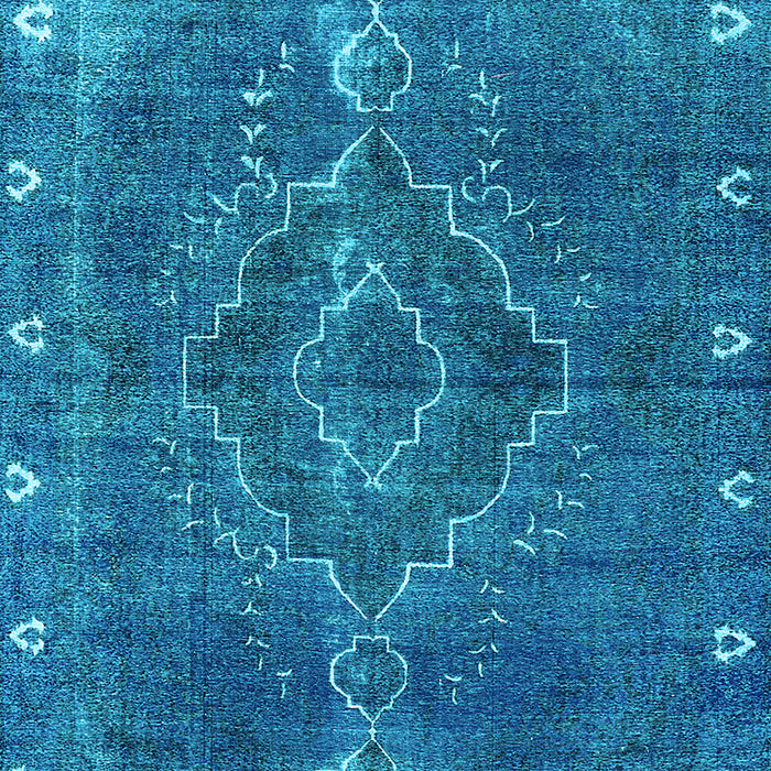 Oriental Light Blue Industrial Rug, urb2222lblu