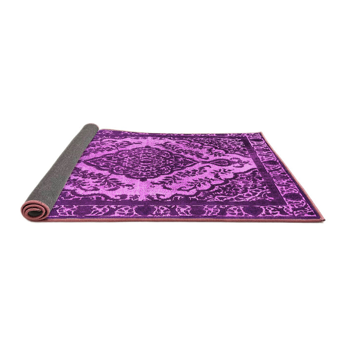 Sideview of Oriental Pink Industrial Rug, urb2223pnk