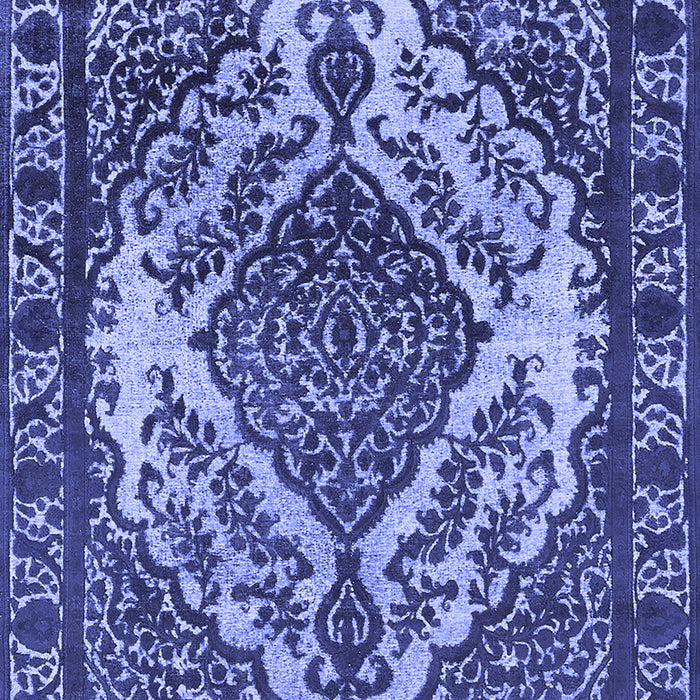 Oriental Blue Industrial Rug, urb2223blu
