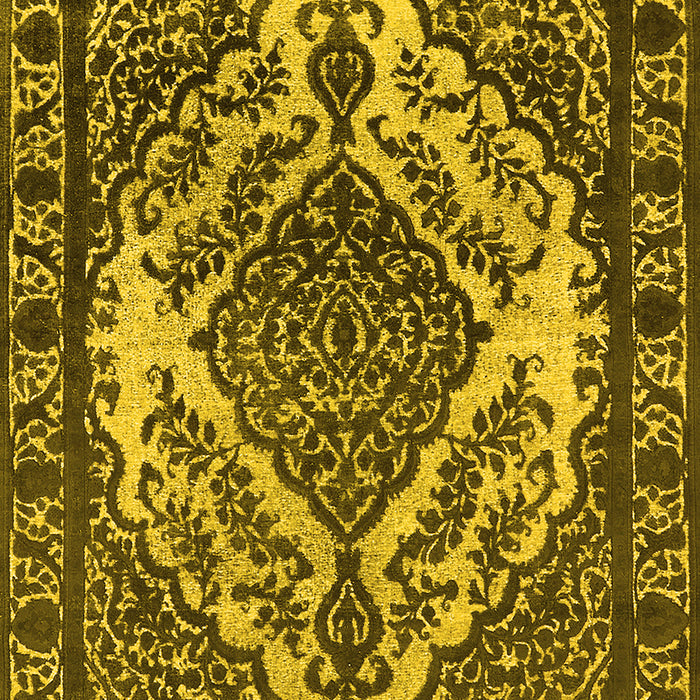 Oriental Yellow Industrial Rug, urb2223yw