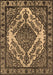 Machine Washable Oriental Brown Industrial Rug, wshurb2223brn