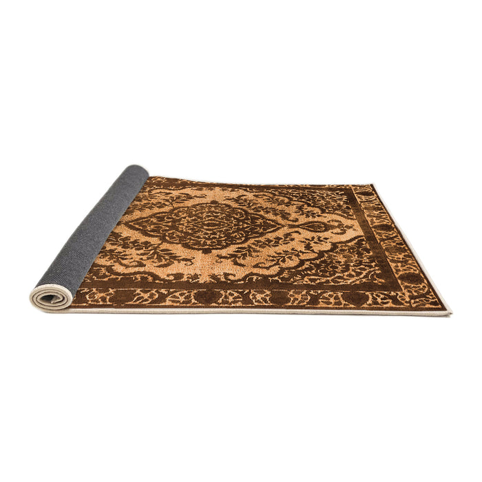 Sideview of Oriental Orange Industrial Rug, urb2223org