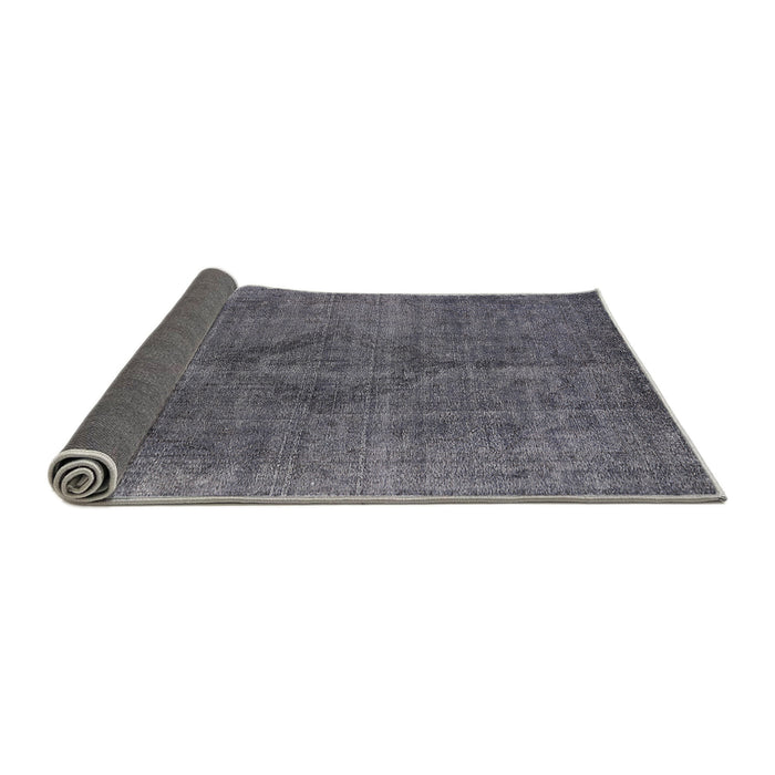 Sideview of Mid-Century Modern Gray Oriental Rug, urb2224