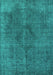 Oriental Turquoise Industrial Rug, urb2224turq