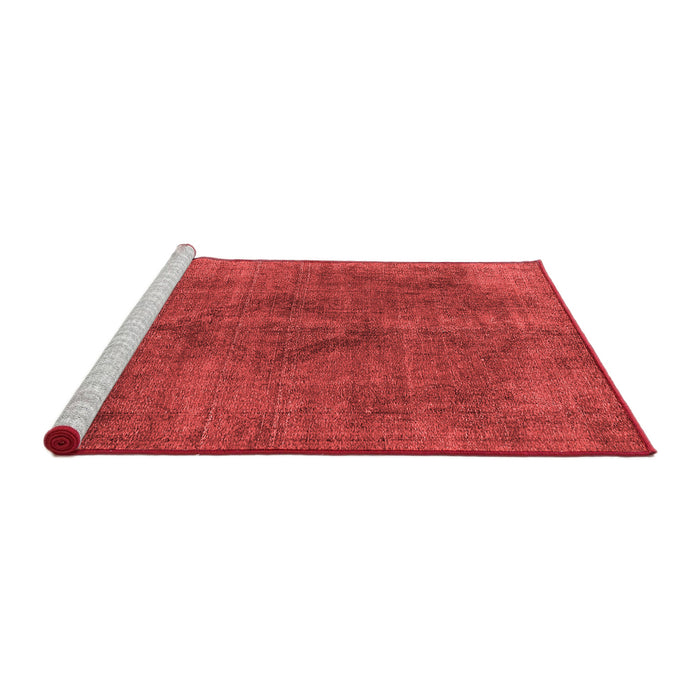 Industrial Red Washable Rugs