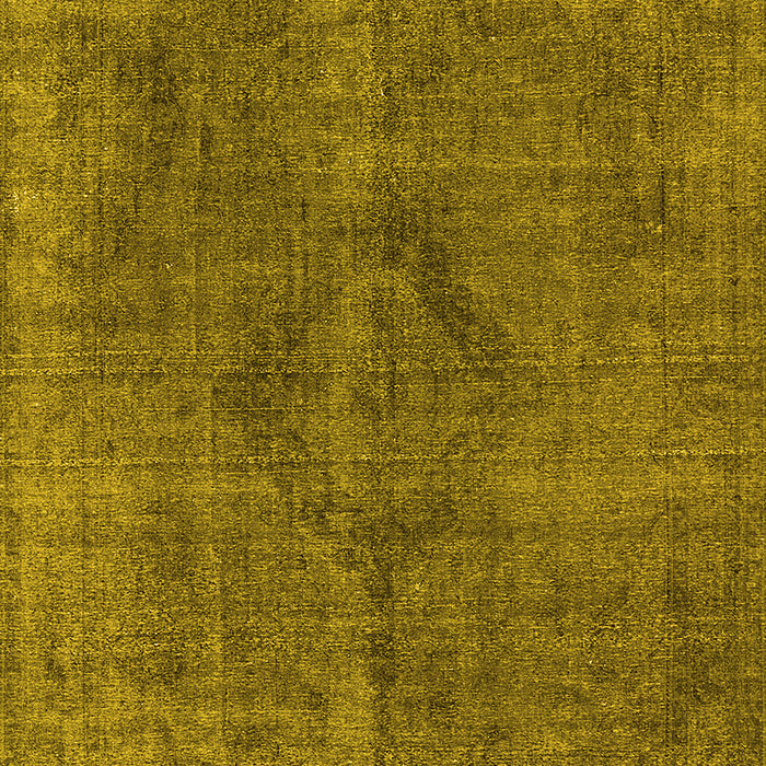 Machine Washable Oriental Yellow Industrial Rug, wshurb2224yw