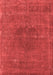 Oriental Red Industrial Area Rugs