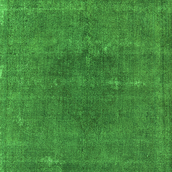 Machine Washable Oriental Green Industrial Area Rugs, wshurb2225grn
