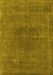 Oriental Yellow Industrial Rug, urb2225yw