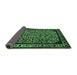 Sideview of Oriental Emerald Green Industrial Rug, urb2226emgrn