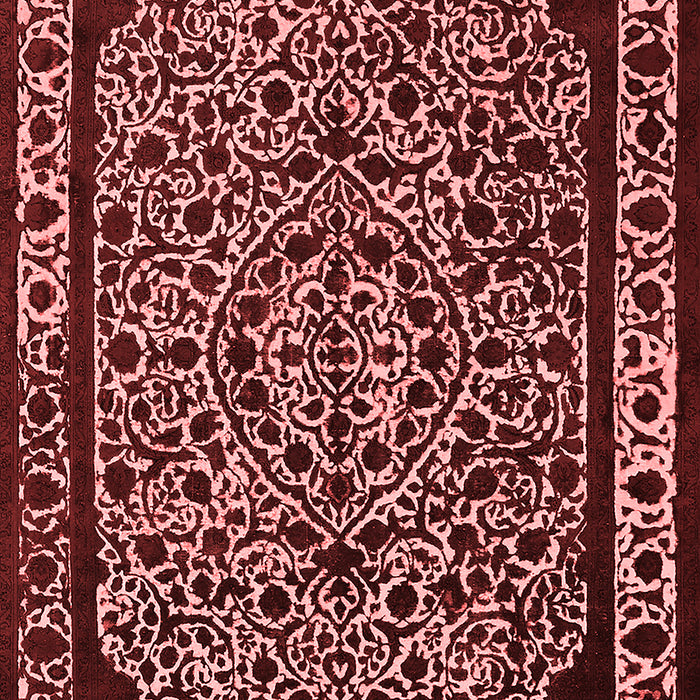Machine Washable Oriental Red Industrial Rug, wshurb2226red