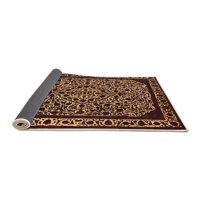 Sideview of Oriental Orange Industrial Rug, urb2226org