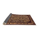 Sideview of Oriental Orange Industrial Rug, urb2226org