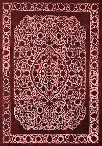 Oriental Red Industrial Rug, urb2226red