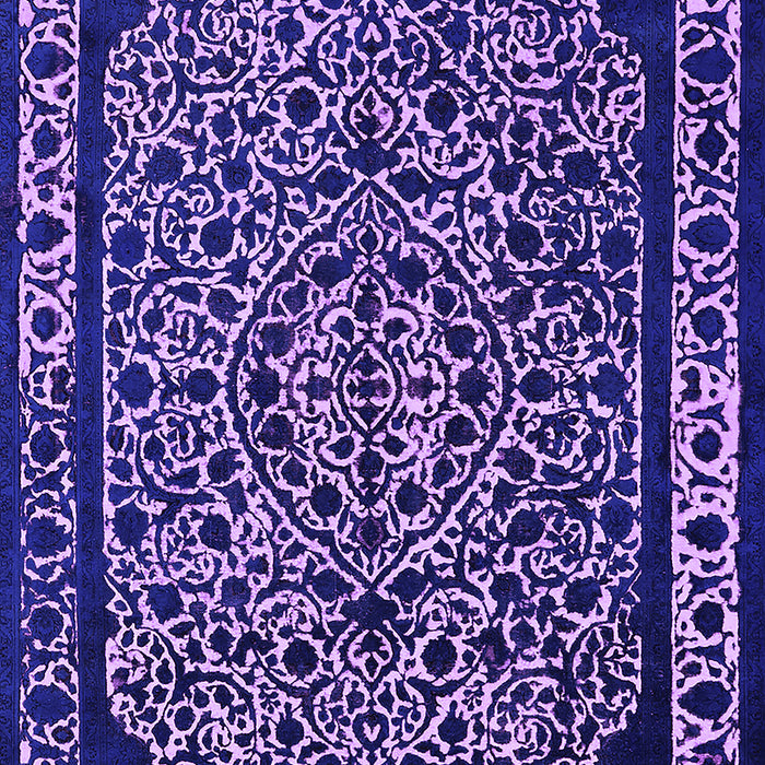 Machine Washable Oriental Purple Industrial Area Rugs, wshurb2226pur