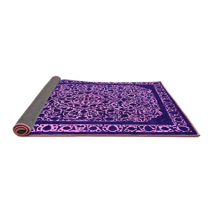 Sideview of Oriental Pink Industrial Rug, urb2226pnk
