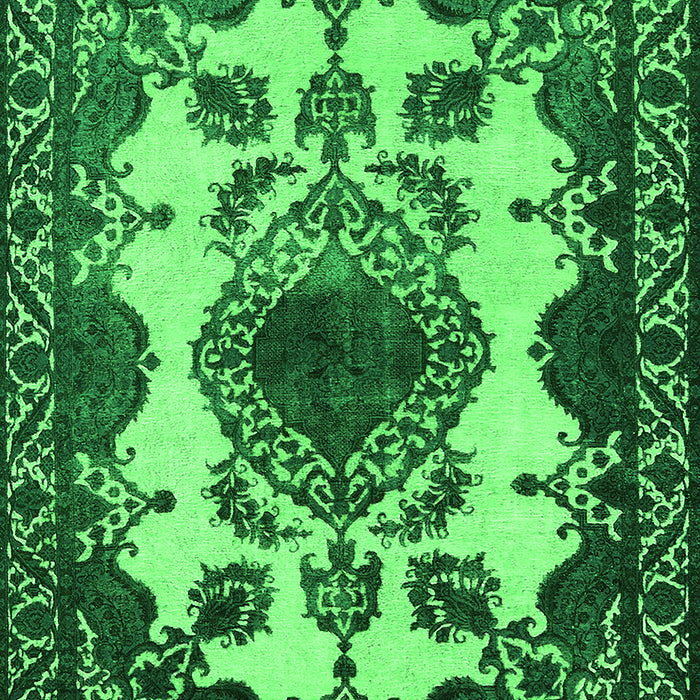 Oriental Green Industrial Rug, urb2227grn