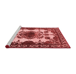 Industrial Red Washable Rugs
