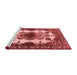 Industrial Red Washable Rugs