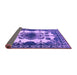 Sideview of Oriental Purple Industrial Rug, urb2227pur