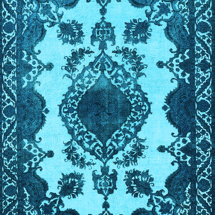 Oriental Light Blue Industrial Rug, urb2227lblu