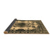 Sideview of Oriental Brown Industrial Rug, urb2227brn