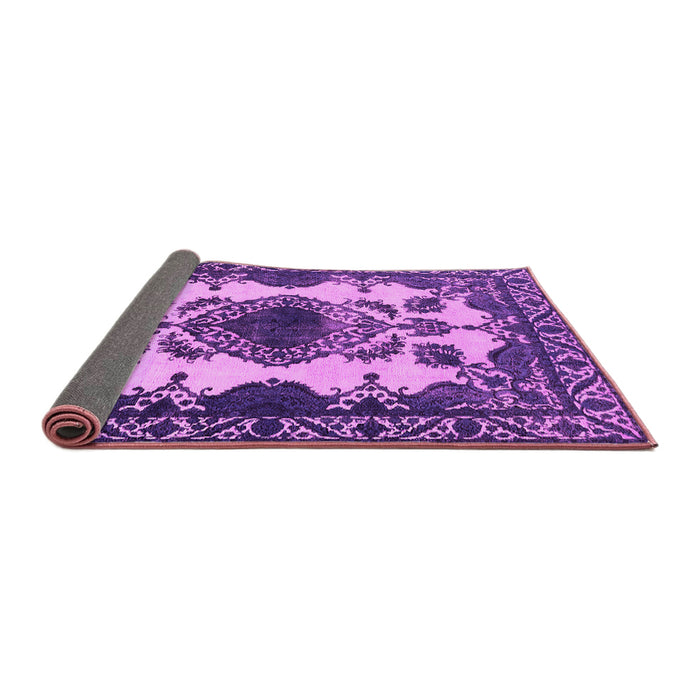 Sideview of Oriental Pink Industrial Rug, urb2227pnk
