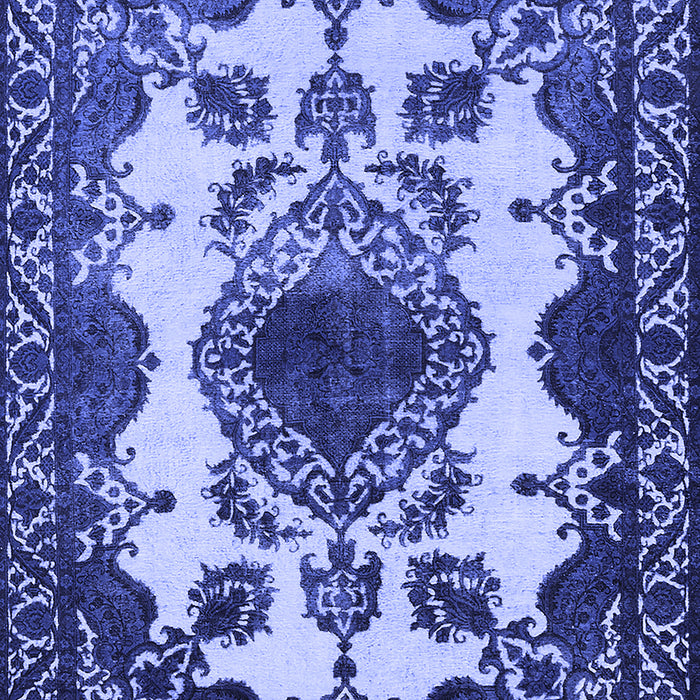 Oriental Blue Industrial Rug, urb2227blu