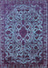 Oriental Light Blue Industrial Rug, urb2228lblu