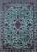 Oriental Turquoise Industrial Rug, urb2228turq