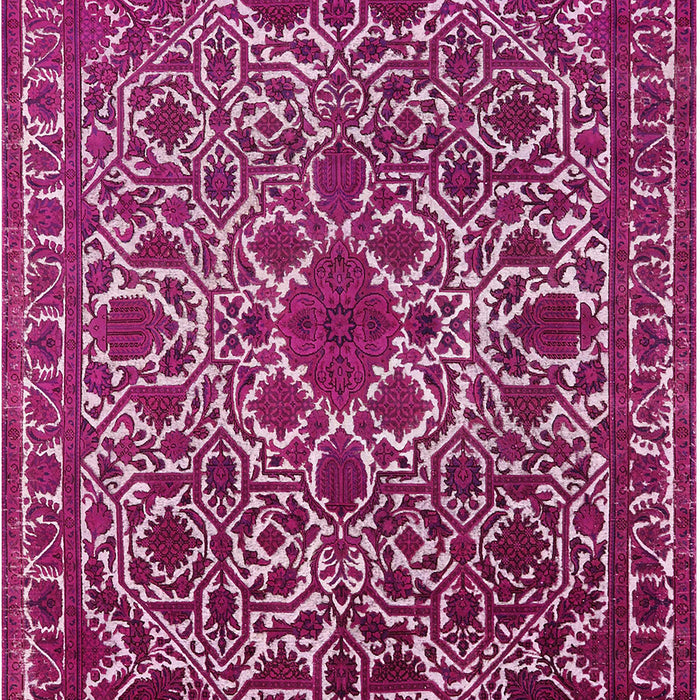 Mid-Century Modern Pink Oriental Rug, urb2228