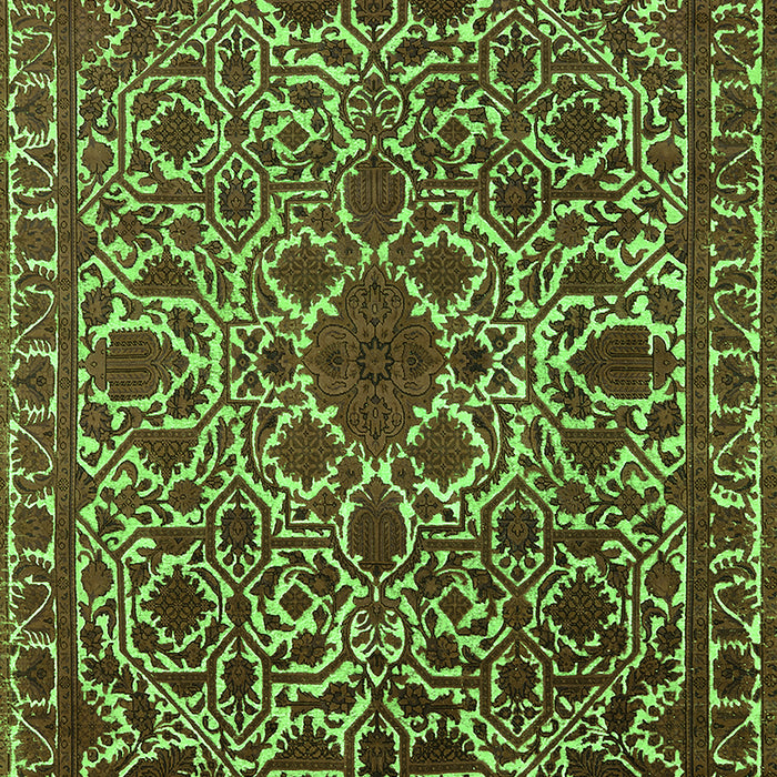 Oriental Green Industrial Rug, urb2228grn