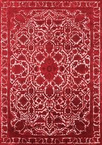 Oriental Red Industrial Rug, urb2228red