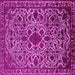 Square Oriental Pink Industrial Rug, urb2228pnk