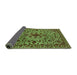 Sideview of Oriental Green Industrial Rug, urb2228grn