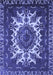 Oriental Blue Industrial Rug, urb2229blu