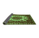 Sideview of Oriental Green Industrial Rug, urb2229grn