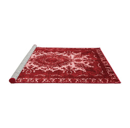 Industrial Red Washable Rugs