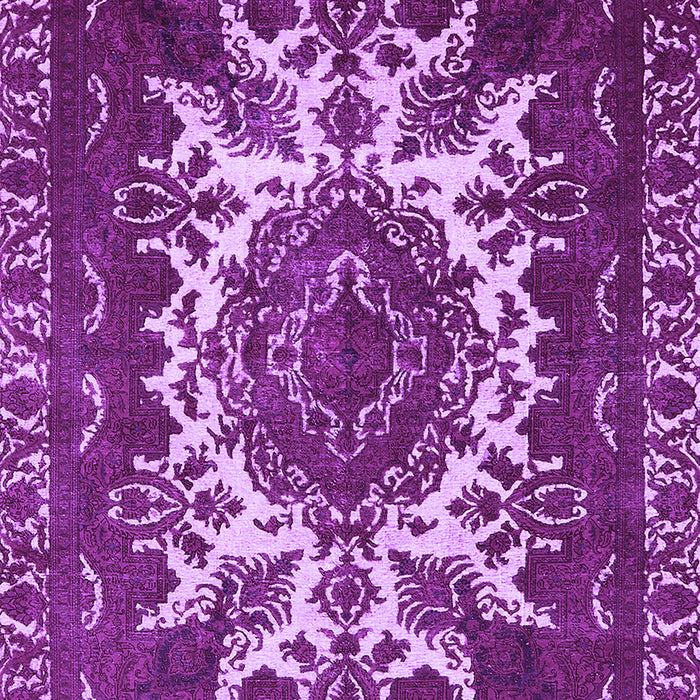 Machine Washable Oriental Purple Industrial Area Rugs, wshurb2229pur