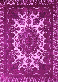 Oriental Pink Industrial Rug, urb2229pnk