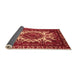 Sideview of Oriental Orange Industrial Rug, urb2229org