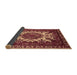 Sideview of Oriental Brown Industrial Rug, urb2229brn