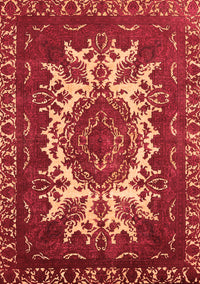 Oriental Orange Industrial Rug, urb2229org