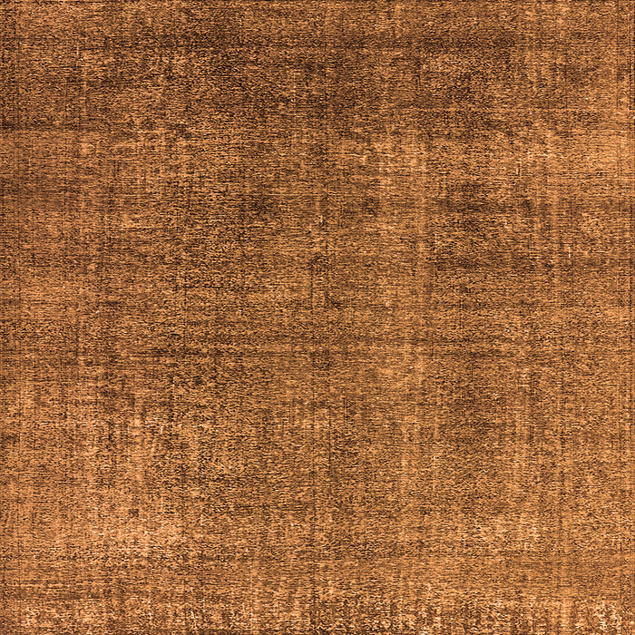 Square Oriental Orange Industrial Rug, urb2230org