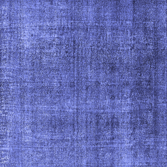 Square Oriental Blue Industrial Rug, urb2230blu