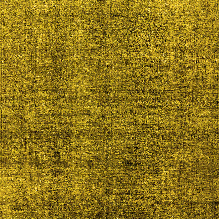 Machine Washable Oriental Yellow Industrial Rug, wshurb2230yw