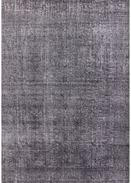 Mid-Century Modern Dark Gray Oriental Rug, urb2230