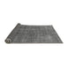 Sideview of Oriental Gray Industrial Rug, urb2230gry