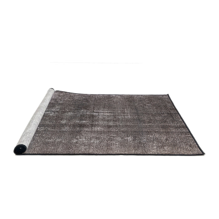 Sideview of Machine Washable Industrial Modern Purple Rug, wshurb2231