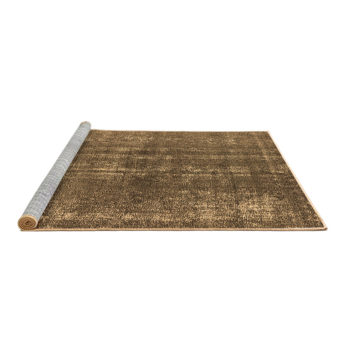 Sideview of Machine Washable Oriental Brown Industrial Rug, wshurb2231brn